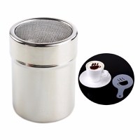 Set Sita pentru decorat cafeaua din inox + 16 forme - 4