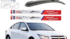 Set stergatoare TeamCar® pentru Chevrolet Cruze (J300) SEDAN 2009-2014 – Flat