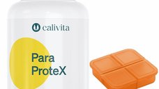 Set supliment alimentar si cutie pilule, CaliVita, recomandat antiparazitar, ParaProtex 100 tablete