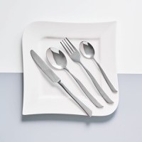 Set tacamuri inox, 24 piese, 6 persoane, AMBITION Wave - 2