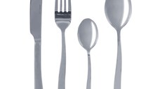 Set tacamuri inox, 24 piese, 6 persoane, AMBITION Wave