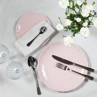 Set tacamuri inox, 24 piese, 6 persoane, argintiu, AMBITION Enna - 2