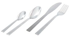 Set tacamuri inox, 24 piese, 6 persoane, DOMOTTI Bari