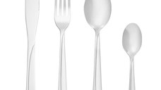 Set tacamuri inox, 24 piese, 6 persoane, DOMOTTI Silva