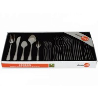 Set tacamuri inox, 30 piese, 6 persoane, cu furculite desert, DOMOTTI London - 2