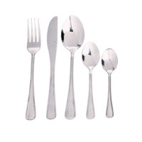 Set tacamuri inox, 30 piese, 6 persoane, cu lingurite cafea, DOMOTTI London - 1