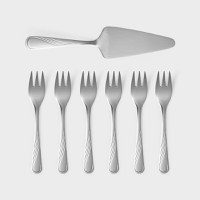 Set tacamuri inox servire desert, 7 piese, AMBITION Napoli - 2