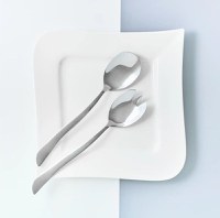 Set tacamuri inox servire salata, 2 piese, mari, AMBITION Wave - 3