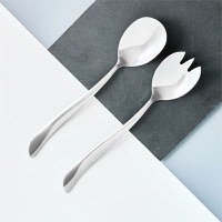 Set tacamuri inox servire salata, 2 piese, mari, AMBITION Wave - 4