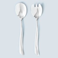 Set tacamuri inox servire salata, 2 piese, mari, AMBITION Wave - 2