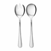 Set tacamuri inox servire salata, 2 piese, medii, AMBITION Verona - 1