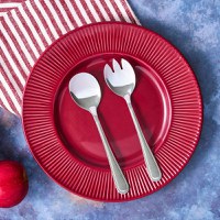 Set tacamuri inox servire salata, 2 piese, medii, AMBITION Verona - 3