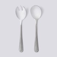 Set tacamuri inox servire salata, 2 piese, medii, AMBITION Verona - 2