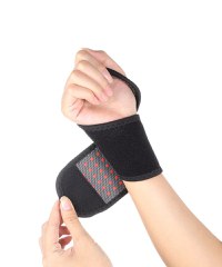 Set terapeutic pentru incheieturi: orteze cu turmalina, compresa calda, usor de purtat, marime universala, 2 bucati - 1