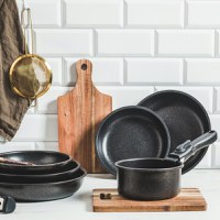 Set tigai si oala cu maner detasabiL, 4 piese, invelis Qualum Basic Stone, AMBITION Gold - 2