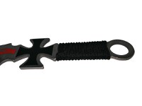 Set trei cutite de aruncat, Cross Fury, otel inoxidabil, 19 cm - 4