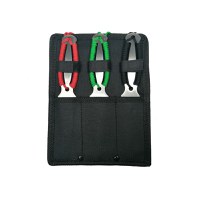 Set trei cutite de aruncat, Three Brothers, multicolor, otel inoxidabil, 18.5 cm - 6
