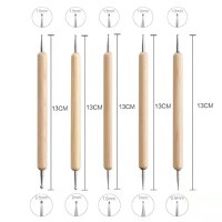 Set trusa instrumente de pictura in puncte, GlowforHome, pentru Mandala, decoratiuni, pietre, unghii, sabloane - 11