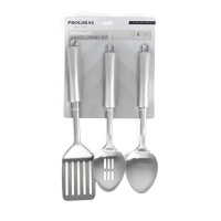 Set ustensile bucatarie PROGRESS Metallic, 3 piese - 1