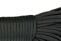 Sfoara paracord IdeallStore®, Adventure Survival, 30 metri, negru, 200 g - 6