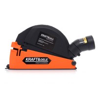 Sistem de aspirare a prafului, Kraft&Dele, pentru polizor unghiular, 125 mm, KD1979 - 4