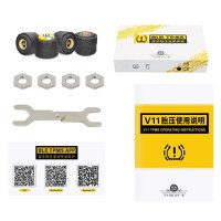 Sistem de monitorizare a presiunii in anvelope, BLE TPMS Bluetooth 4.0 pentru iOS / Android, senzori externi 4 bucati - 6
