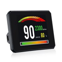 Sistem Monitor Auto Techstar P16 OBD2 HUD, Afisaj Head-Up Display pentru Monitorizare Viteza, RPM si Performanta Auto - 2
