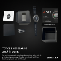 Smartwatch Barbati GloryFitPro BIRAI®, AMOLED 1.43″,GPS Precis, Apel Bluetooth, Fitness, Sport, 5ATM, Limba Romana,Negru - 16