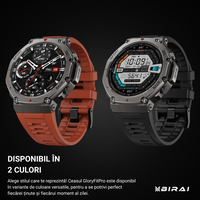 Smartwatch Barbati GloryFitPro BIRAI®, AMOLED 1.43″,GPS Precis, Apel Bluetooth, Fitness, Sport, 5ATM, Limba Romana,Negru - 20