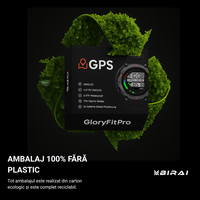 Smartwatch Barbati GloryFitPro BIRAI®, AMOLED 1.43″,GPS Precis, Apel Bluetooth, Fitness, Sport, 5ATM, Limba Romana,Negru - 8