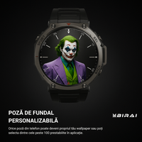 Smartwatch Barbati GloryFitPro BIRAI®, AMOLED 1.43″,GPS Precis, Apel Bluetooth, Fitness, Sport, 5ATM, Limba Romana,Negru - 11