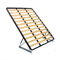 Somiera pat Eco cu sistem rabatare, cadru metal, 13 lamele - 1