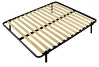 Somiera pat Milano 180x200, 13 lamele lemn, cadru metal, cu picioare 30 cm - 4