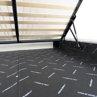 Somiera pat Roma 160x200 cu sistem rabatare, cadru metal, 12 lamele 53x8mm - 1