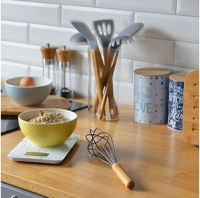 Spatula cu maner din bambus, AMBITION Nordic - 4