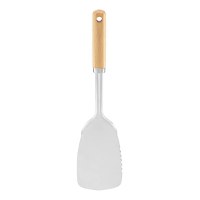 Spatula inox cu maner din lemn, AMBITION Natural - 1
