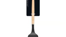 Spatula perforata cu maner din lemn, AMBITION Natural