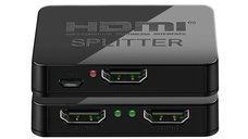 Splitter HDMI 1x2 4K cu Amplificator Staryon® 1 In 2 Out HDMI - Suporta pana la 1080P/60Hz, HDCP 1.4, Suport 3D, Negru