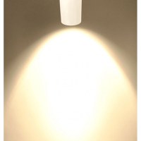 Spot LED Techstar® Tracklights, Pentru Sina RailRacks Monofazata Tip L, 12w, 4000k Lumina Naturala, Iluminat - 4