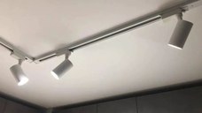 Spot LED Techstar® Tracklights, Pentru Sina RailRacks Monofazata Tip L, 12w, 4000k Lumina Naturala, Iluminat