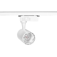 Spot LED Techstar® Tracklights, Pentru Sina RailRacks Monofazata Tip L, 20w, 6500k Lumina Rece, Iluminat Directionabil - 2