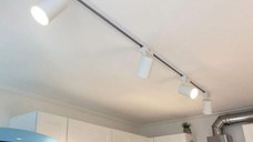 Spot LED Techstar® Tracklights, Pentru Sina RailRacks Monofazata Tip L, 30w, 4000k Lumina Rece, Iluminat Directionabil