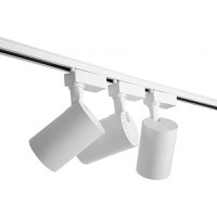 Spot LED Techstar® Tracklights, Pentru Sina RailRacks Monofazata Tip L, 30w, 4000k Lumina Rece, Iluminat Directionabil - 8