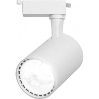 Spot LED Techstar® Tracklights, Pentru Sina RailRacks Monofazata Tip L, 30w, 4000k Lumina Rece, Iluminat Directionabil - 12