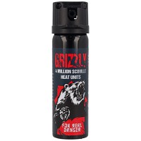 Spray cu ardei iute IdeallStore® impotriva ursilor, Grizzly Defence, dispersant, auto-aparare, 63 ml, negru - 4
