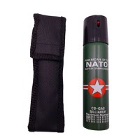 Spray cu piper IdeallStore®, Military Defense, dispersant, auto-aparare, 90 ml, verde - 1