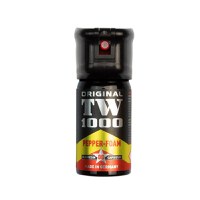 Spray cu piper IdeallStore®, TW-1000 Foam, spuma, auto-aparare, 40 ml, negru - 1