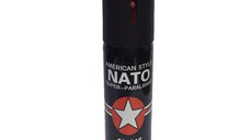 Spray paralizant NATO, propulsie jet, 90 ml, negru