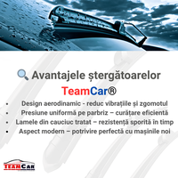 Stergatoare TeamCar® Opel Corsa C (2000–2006) – Set Complet - 8