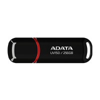Stick de Memorie 256GB, USB 3.2, 100MB/s - Adata (AUV150-256G-RBK) - Negru - 1